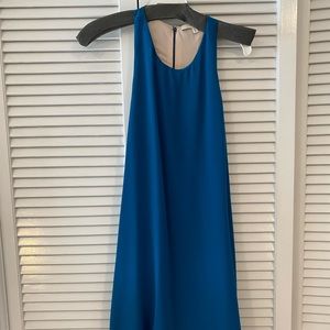 Lavender Brown Blue Dress